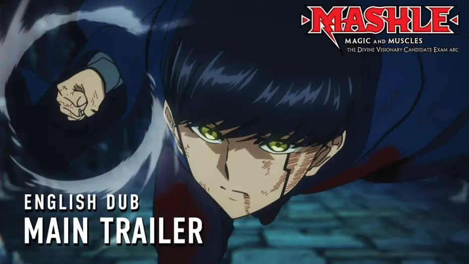 Wideo do serialu MASHLE — The Divine Visionary Candidate Exam Arc Main Trailer (English dub)