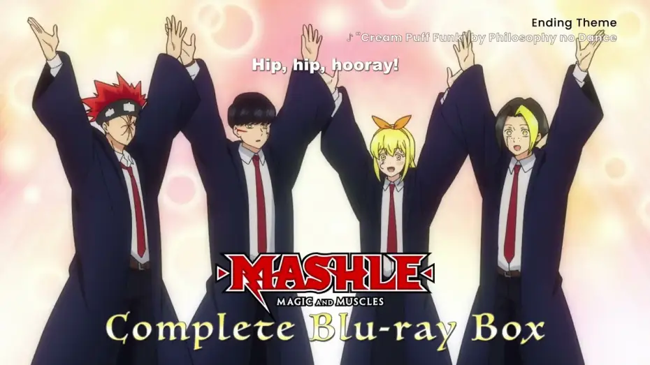 Wideo do serialu MASHLE — Season 1 Complete Blu-ray Box on Sale Now [Subtitled]