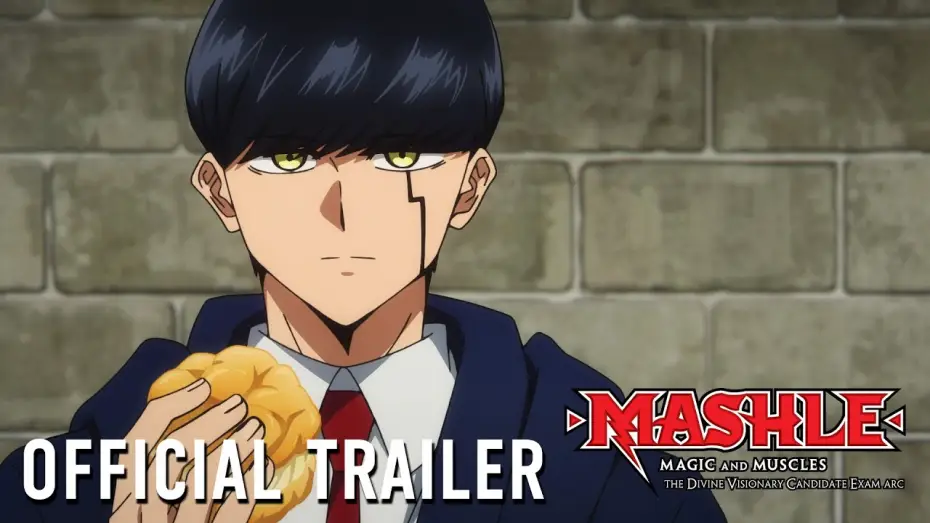 Wideo do serialu MASHLE — The Divine Visionary Candidate Exam Arc Main Trailer [Subtitled]