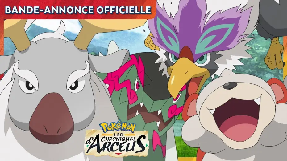 Wideo do serialu Pokémon: Kroniki Arceusa — Bande-annonce officielle