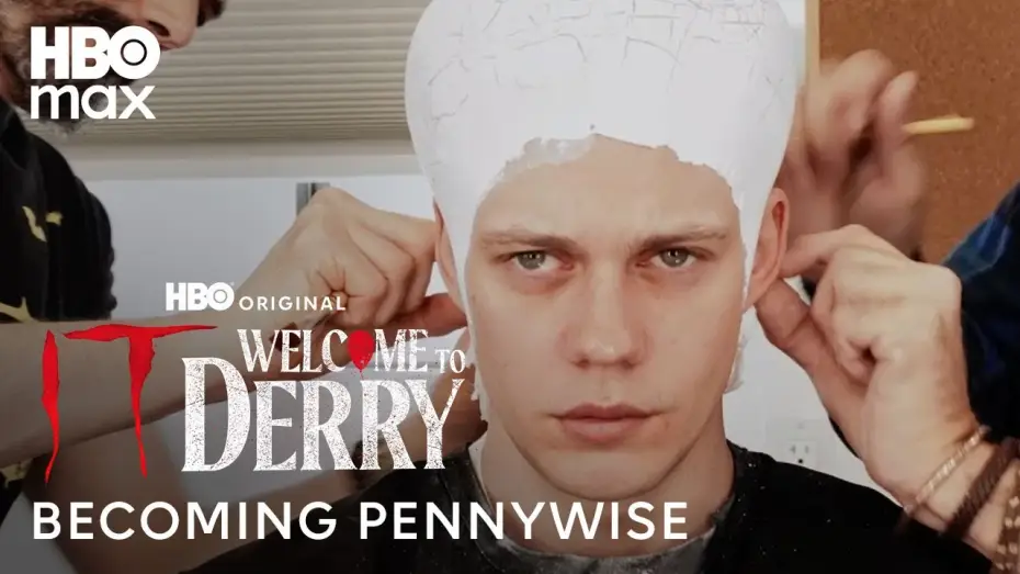 Wideo do serialu To: Witajcie w Derry — Bill Skarsgård Pennywise Transformation