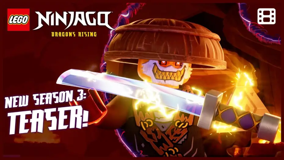 Wideo do serialu LEGO Ninjago: Powstanie Smoków — NEW Season 3 Teaser Alert! - CHAOS is on the Rise!