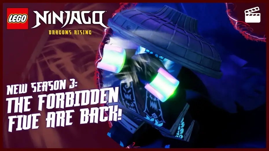 Wideo do serialu LEGO Ninjago: Powstanie Smoków — NEW Season 3 Story Trailer! -  The Forbidden Five Are Back!