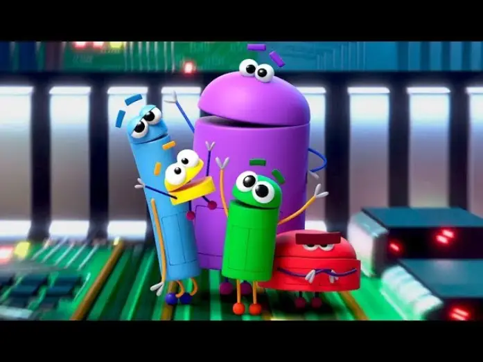 Wideo do serialu Mądroboty: Czas na odpowiedź — Pregunta A Los StoryBots (Trailer español)
