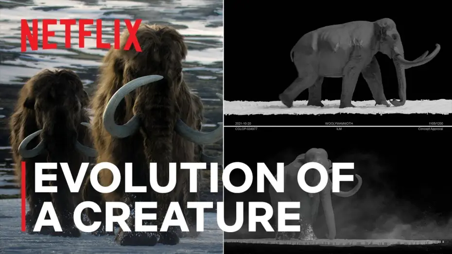 Wideo do serialu Życie na planecie Ziemia — Bringing 65 Prehistoric Creatures to Life