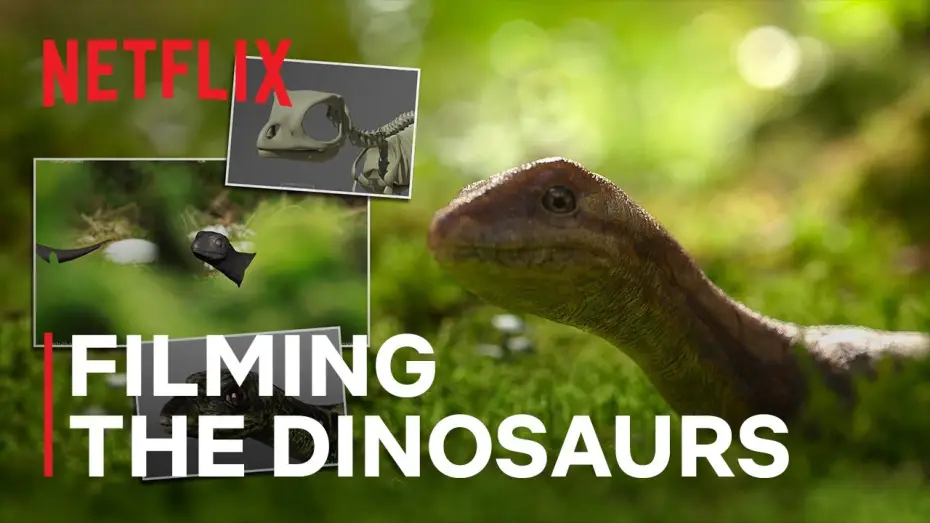 Wideo do serialu Życie na planecie Ziemia — Filming Dinosaurs in The Real World