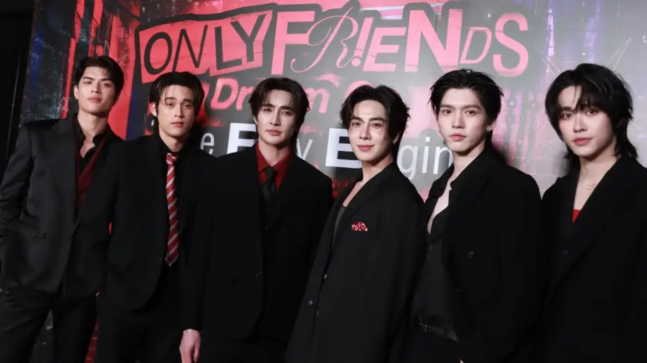 Wideo do serialu เพื่อนต้องห้าม — [🔴LIVE] Interview with #EarthMix #JossGwin #WooBoom from the Only Friends Dream On The Play Begin...