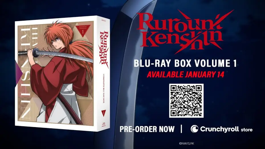 Wideo do serialu Rurouni Kenshin — Complete Blu-ray Box Vol.1 Commercial