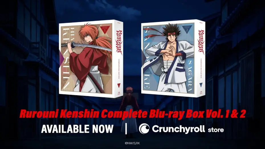 Wideo do serialu Rurouni Kenshin — Complete Blu-ray Box Vol.1 & 2 Commercial