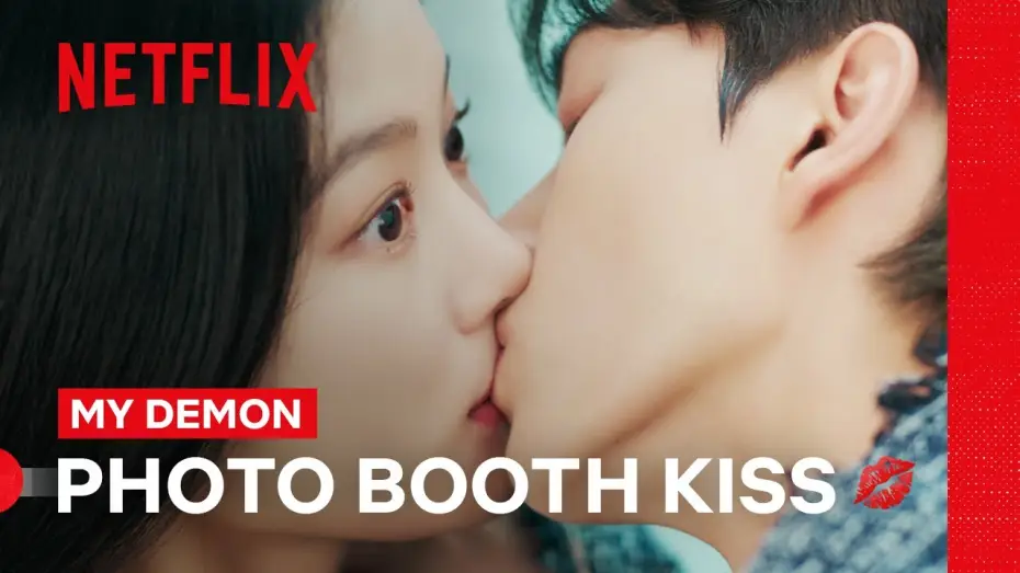 Видео к сериалу Romans z demonem — Song Kang and Kim You-jung Kiss in a Photobooth