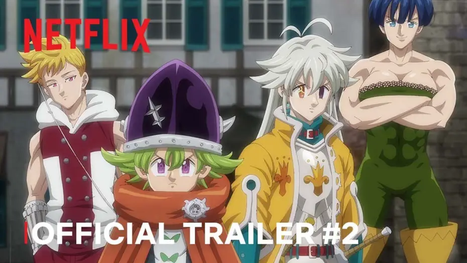 Wideo do serialu The Seven Deadly Sins: Four Knights of the Apocalypse — Official Trailer #2 [Subtitled]