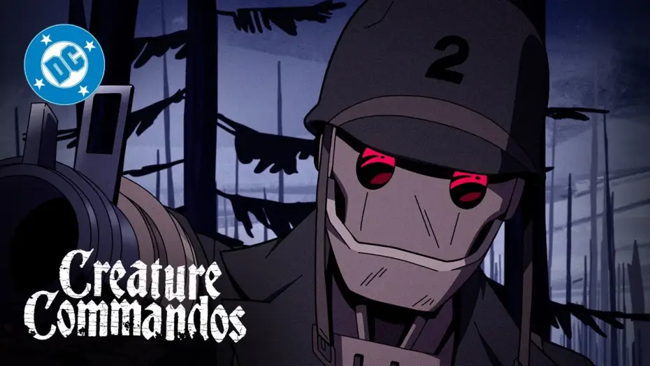 Видео к сериалу Koszmarne Komando — Creature Commandos - G.I. Robot Annihilates the Enemy | Super Scenes | DC