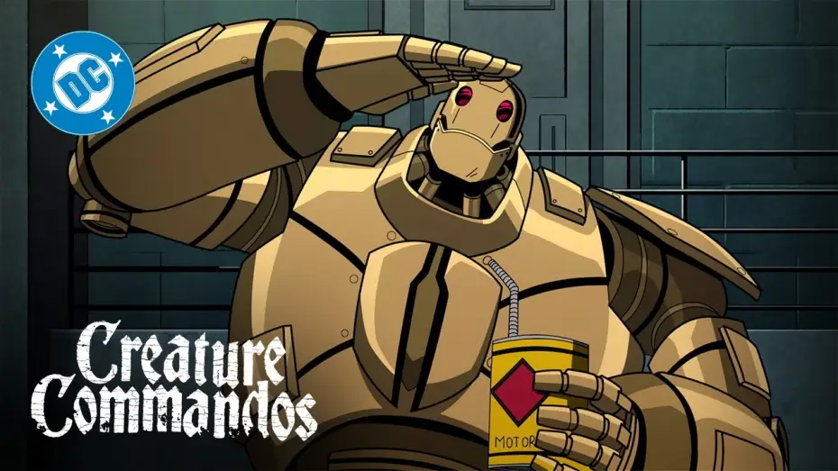 Видео к сериалу Koszmarne Komando — Creature Commandos - G.I. Robot Returns | Super Scenes | DC