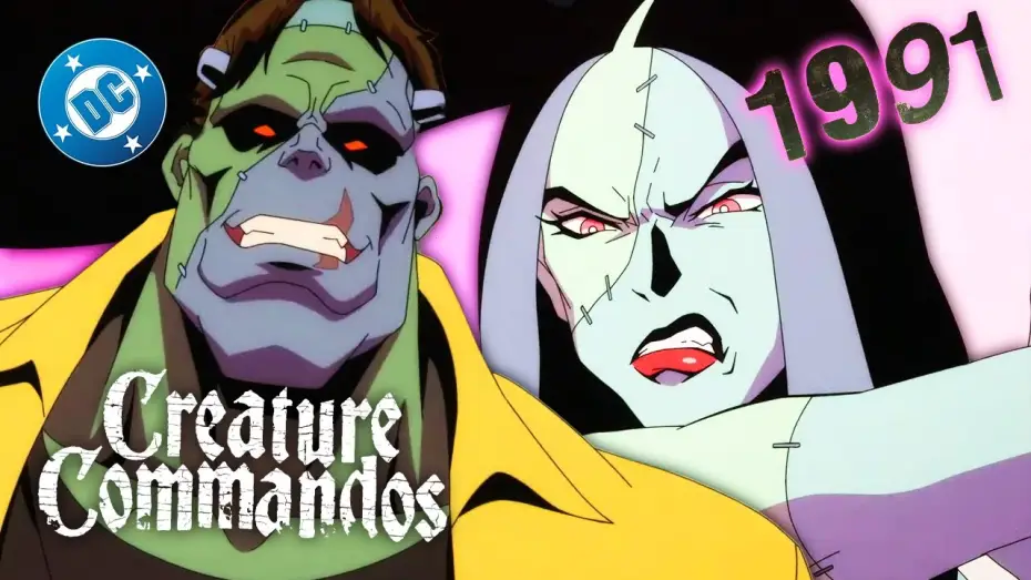Видео к сериалу Koszmarne Komando — Creature Commandos - The Bride and Frankenstein TOXIC Montage ☠️ | Super Scenes | DC