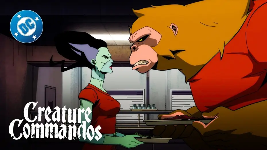 Видео к сериалу Koszmarne Komando — Creature Commandos - give her back her food!! 😤 🍽️ | DC