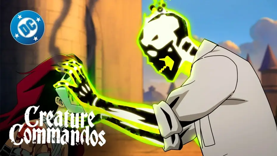 Видео к сериалу Koszmarne Komando — Creature Commandos - Dr. Phosphorus BURNS Circe 🔥 | Super Scenes | DC