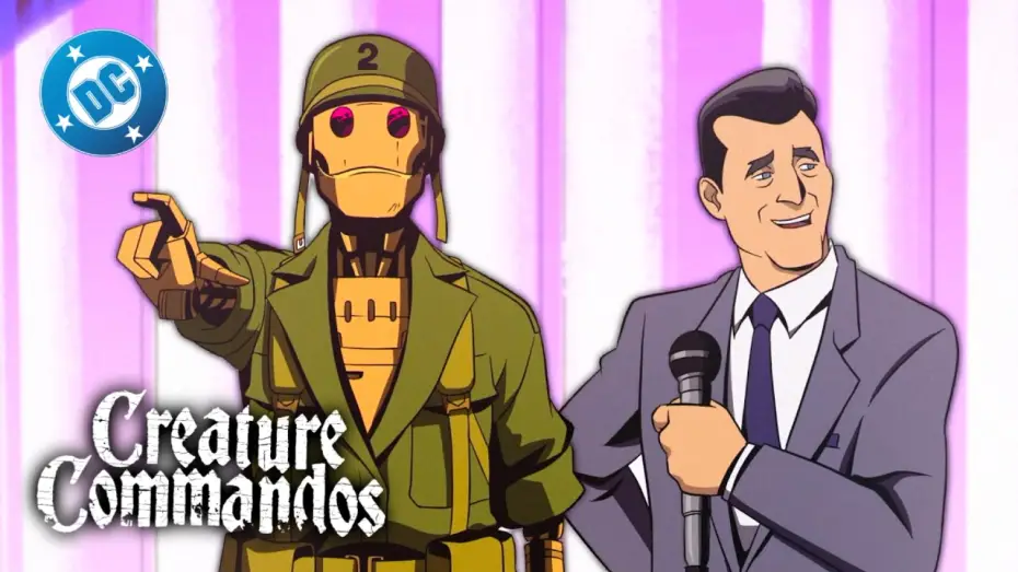 Видео к сериалу Koszmarne Komando — Creature Commandos - G.I. Robot's TV debut 📺 | DC