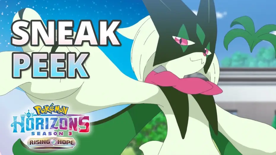 Видео к сериалу Pokémon Horyzonty: Seria — Liko vs. Roy REMATCH - Pokémon Horizons: Season 3 Official Clip
