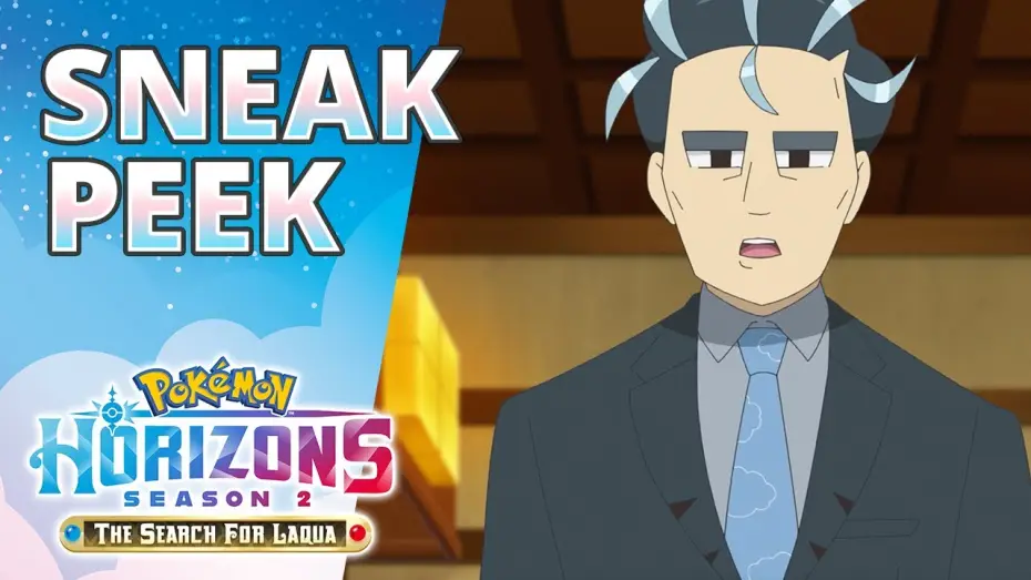Видео к сериалу Pokémon Horyzonty: Seria — Introducing Larry! - Pokémon Horizons: Season 2 Sneak Peek