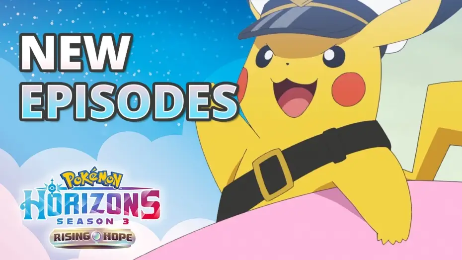 Wideo do serialu Pokémon Horyzonty – Seria — Pokémon Horizons: Season 3 Part 2 - Now Playing on Netflix