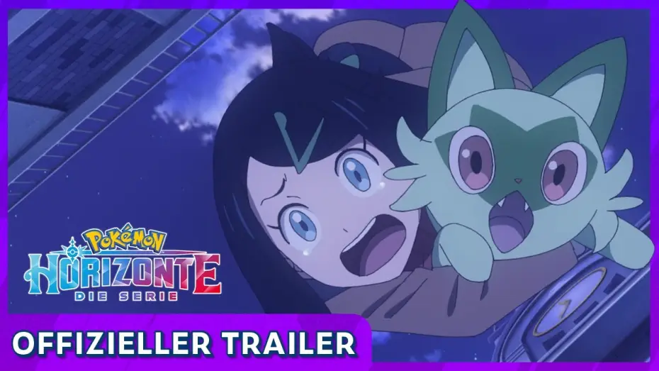 Видео к сериалу Pokémon Horyzonty: Seria — Offizieller Trailer (OmU)