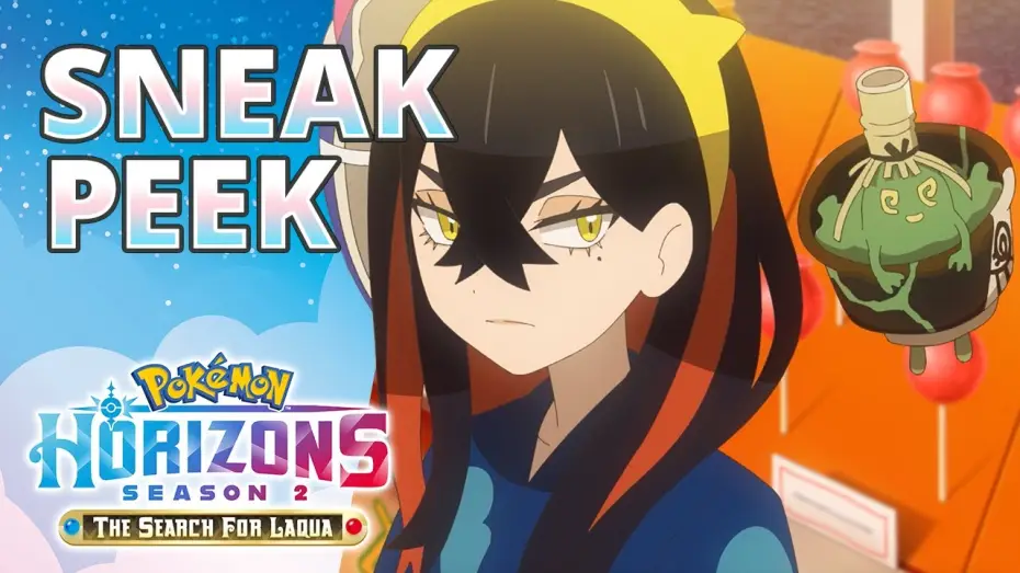Видео к сериалу Pokémon Horyzonty: Seria — A Festival in Kitakami! - Pokémon Horizons: Season 2 Part 3 Sneak Peek