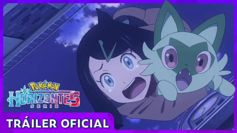 Видео к сериалу Pokémon Horyzonty: Seria — Tráiler oficial [VOSE]