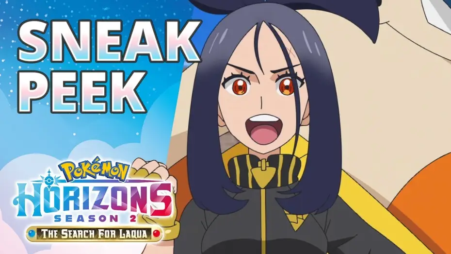 Видео к сериалу Pokémon Horyzonty: Seria — Floragato vs. Dewott - Pokémon Horizons: Season 2 Sneak Peek