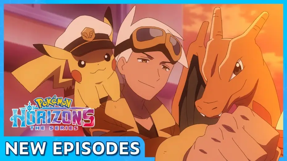 Wideo do serialu Pokémon Horyzonty – Seria — The adventure continues! - New Episodes on BBC iPlayer