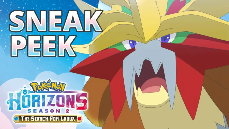 Видео к сериалу Pokémon Horyzonty: Seria — A Fierce Battle with Gouging Fire - Pokémon Horizons: Season 2 Sneak Peek