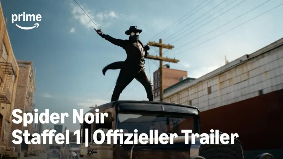 Видео к сериалу Spider-Noir — Finaler Trailer in True-Hue-Vollfarbe