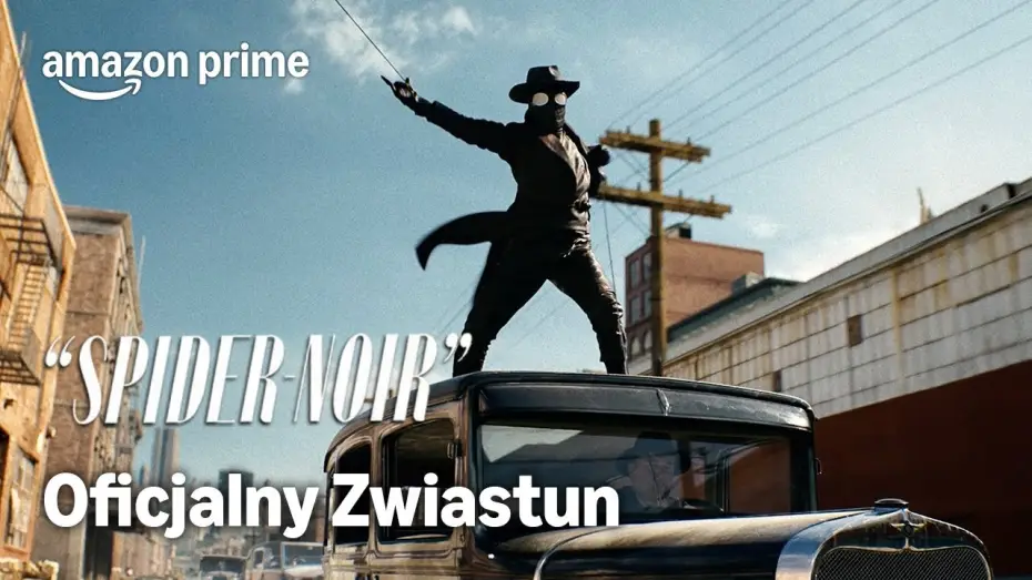 Видео к сериалу Spider-Noir — Oficjalny Zwiastun w kolorach True-Hue