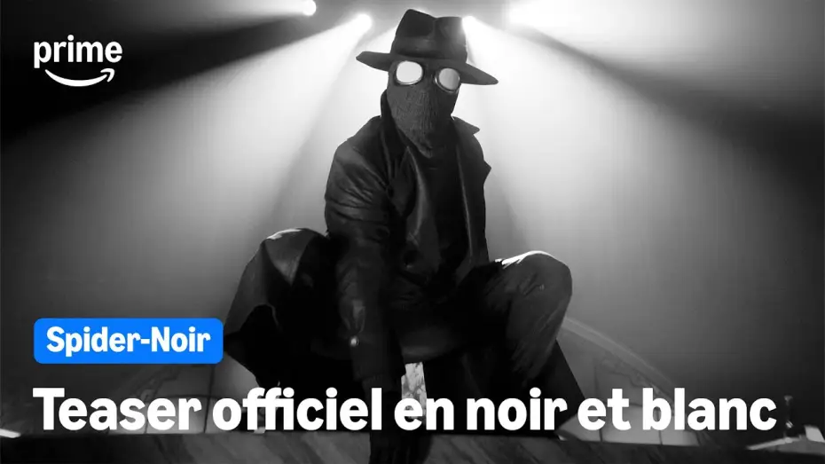 Видео к сериалу Spider-Noir — Teaser officiel en authentique noir et blanc