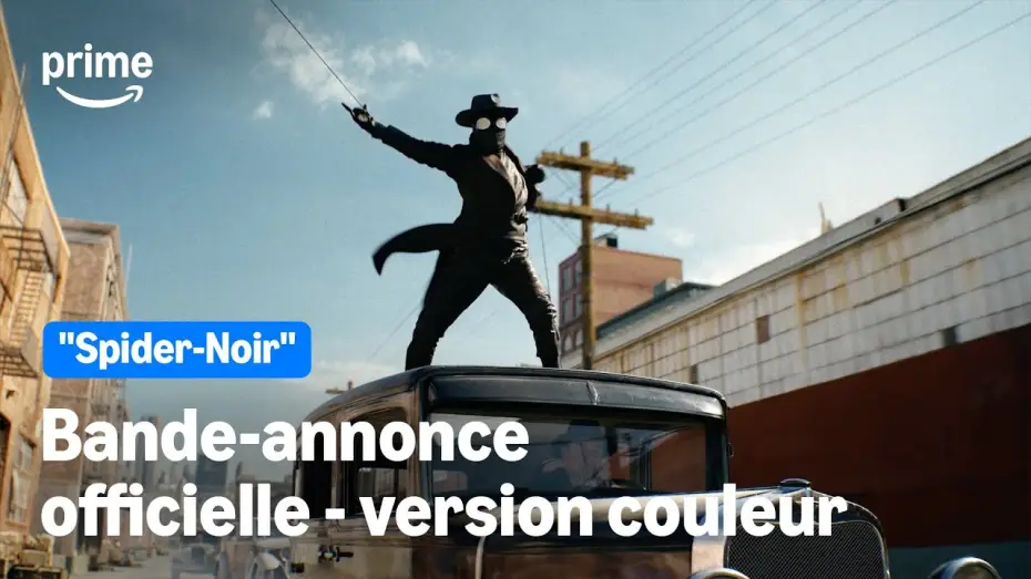 Видео к сериалу Spider-Noir — Bande-Annonce Officielle version couleur vraie