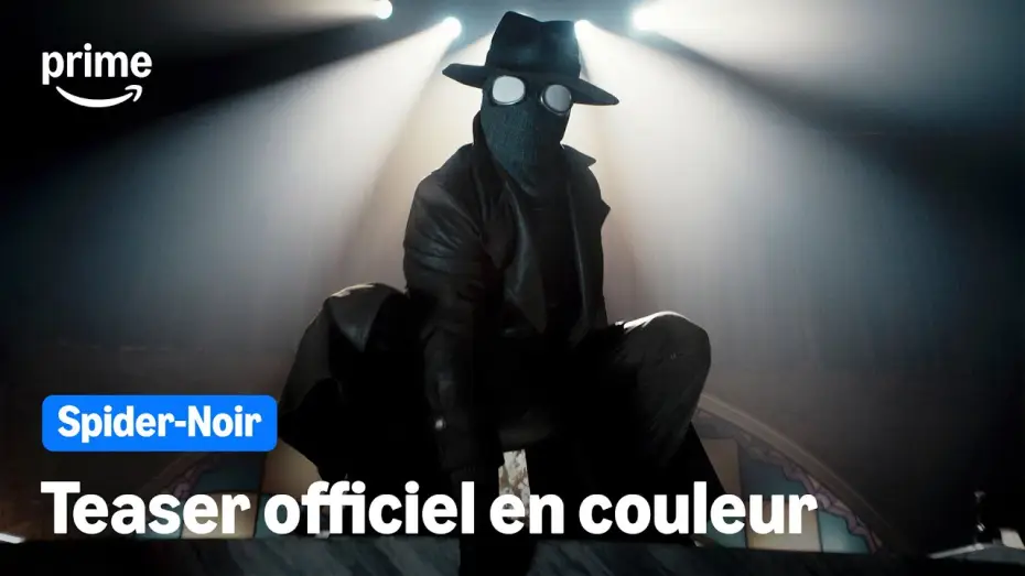 Видео к сериалу Spider-Noir — Teaser officiel en couleur