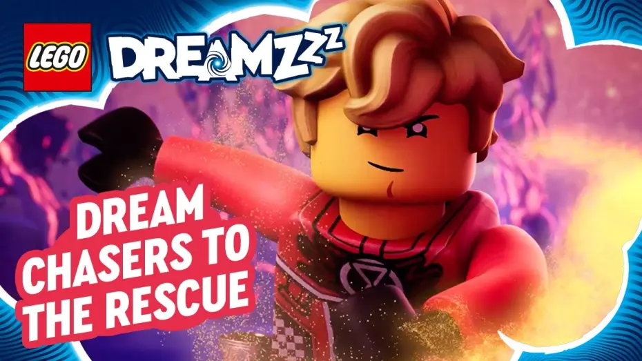 Видео к сериалу LEGO® DREAMZzz — NEW LEGO Original Series | Dream chasers to the rescue | Teaser short