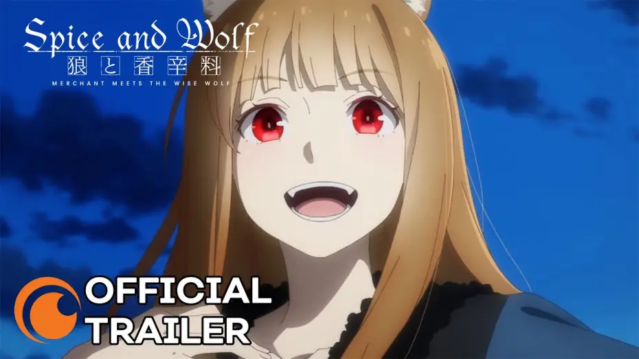 Видео к сериалу Ookami to Koushinryou Merchant Meets the Wise Wolf — Official Trailer 2 [Subtitled]