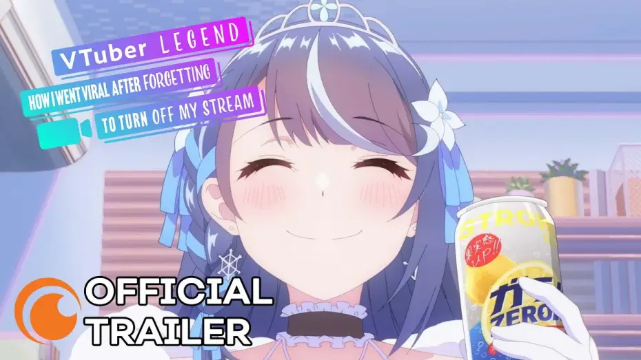 Wideo do serialu VTuber Nandaga Haishin Kiri Wasuretara Densetsu ni Natteta — Official Trailer [Subtitled]