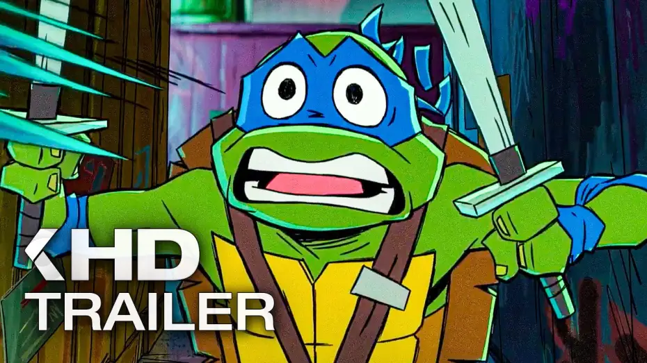 Wideo do serialu Opowieści Wojowniczych Żółwi Ninja — DIE ABENTEUER DER TEENAGE MUTANT NINJA TURTLES Trailer German Deutsch (2024)