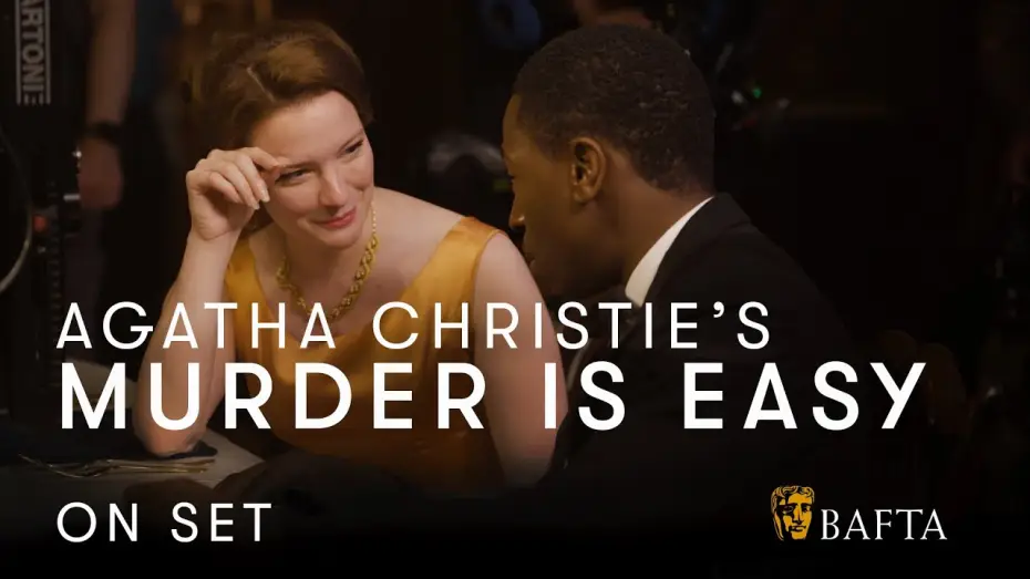 Wideo do serialu Morderstwo to nic trudnego — Serving up dinner party tension in Agatha Christie's Murder is Easy | BAFTA On Set