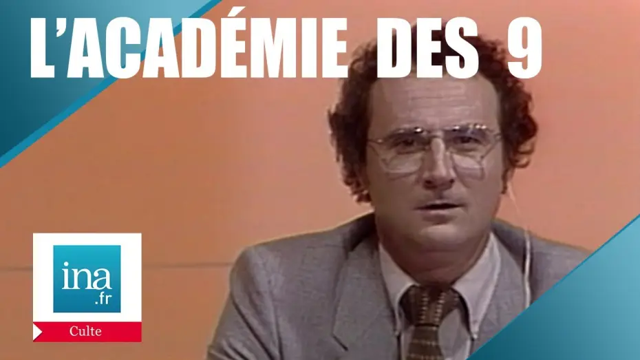 Видео к сериалу L'Académie des 9 — L'Académie des 9 avec Daniel Prévost, Valérie Lemercier …. | Archive INA