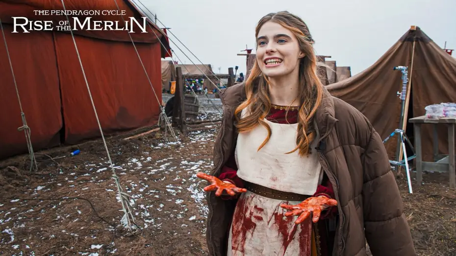 Wideo do serialu The Pendragon Cycle: Rise of the Merlin — Things Don’t Always Got To Plan on Set