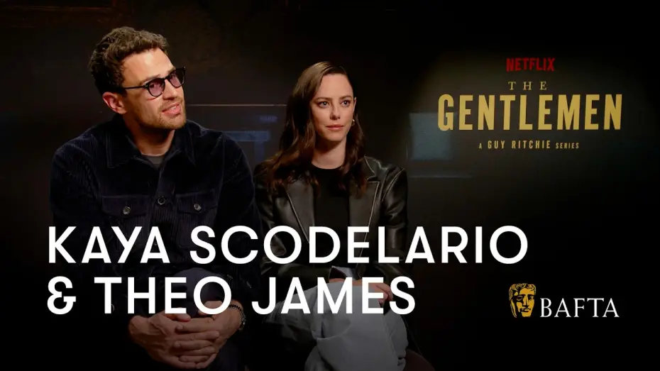 Wideo do serialu Dżentelmeni — Kaya Scodelario and Theo James on the heightened world of Guy Ritchie's The Gentlemen