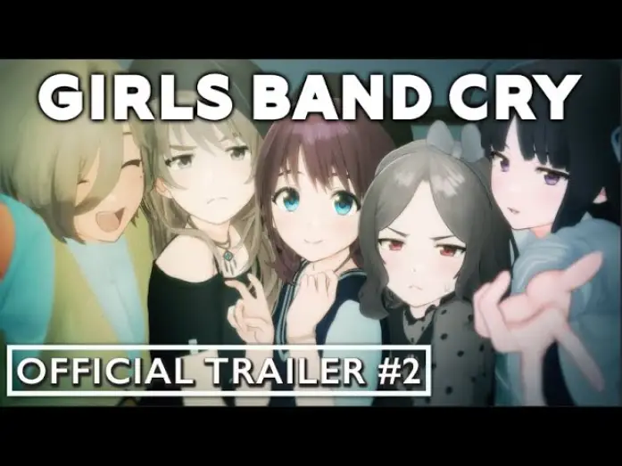 Wideo do serialu Girls Band Cry — Official Trailer #2 [Subtitled]