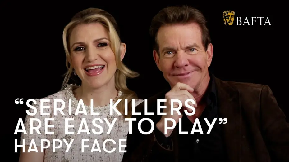 Wideo do serialu Uśmiechnięta buźka: seryjny morderca — Dennis Quaid and Annaleigh Ashford break down the Happy Face Killer | BAFTA