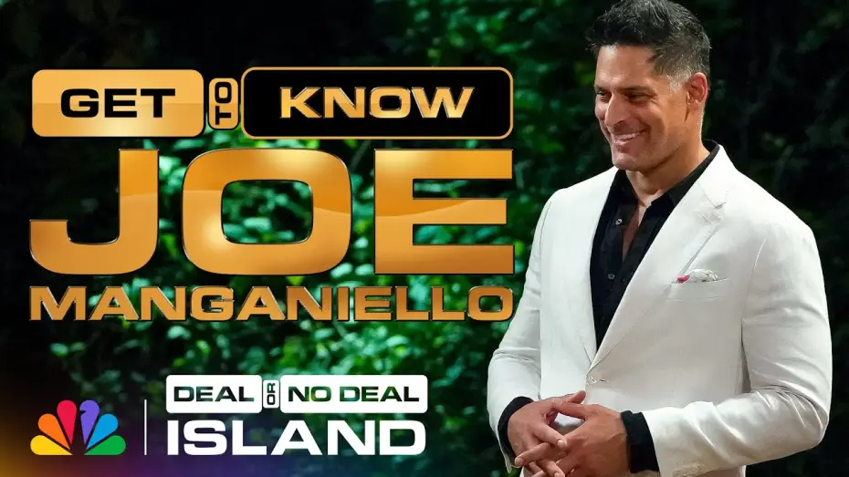 Wideo do serialu Deal or No Deal Island — Everything You Didn't Know About Host Joe Manganiello | Deal or No Deal Island | NBC