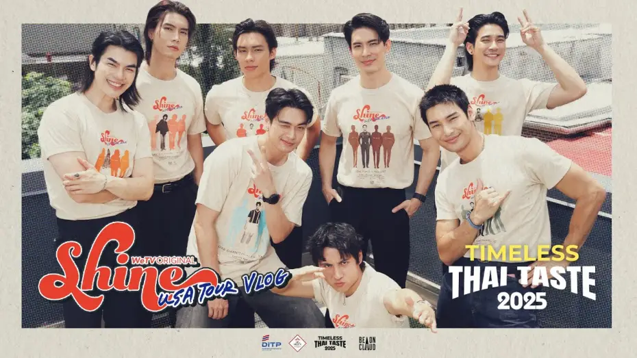 Wideo do serialu ชาย — Shine USA Tour Vlog | Timeless Thai Taste 2025