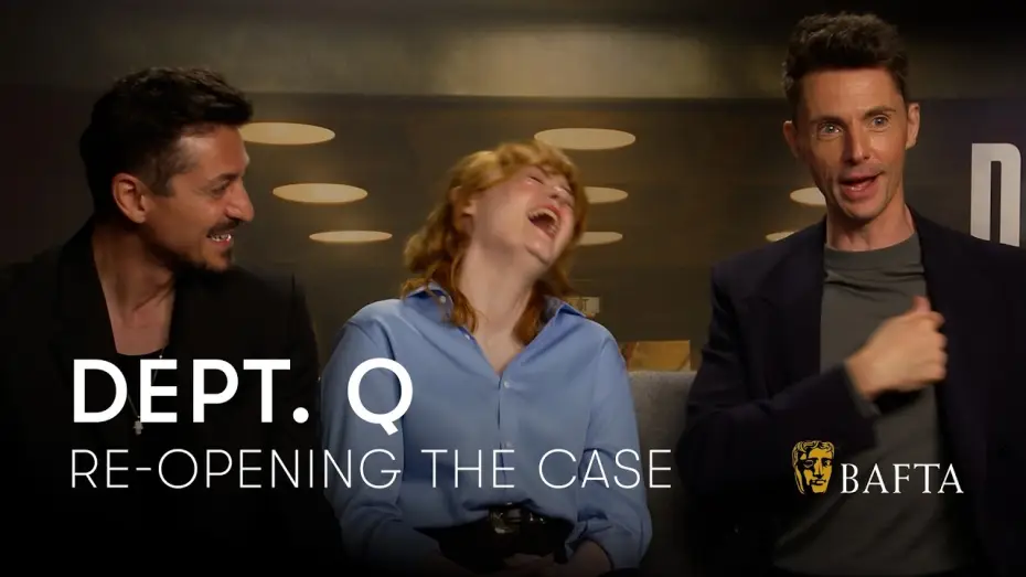 Видео к сериалу Dept. Q — Department Q Cast Explain Dark Themes, Adapting The Novel & Scottish Slang | BAFTA