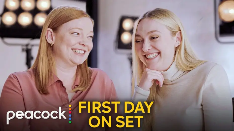 Видео к сериалу To jej wina — First Day on Set with Sarah Snook and Dakota Fanning