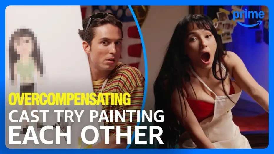 Wideo do serialu Nadrabiaj miną — Cast Try Painting Each Other